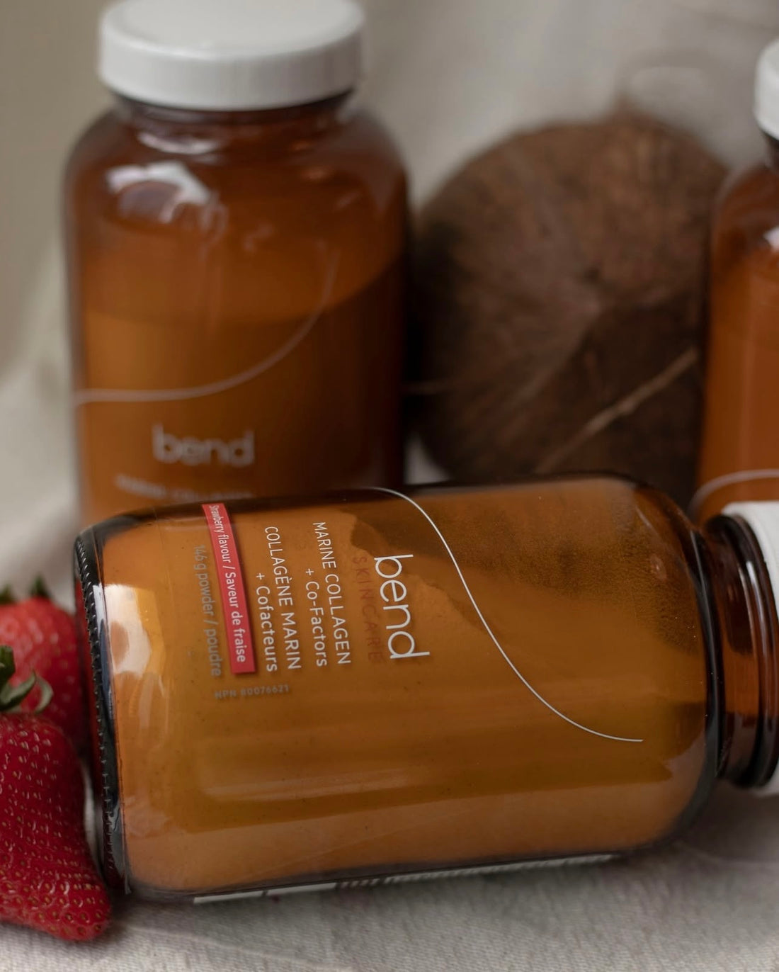 MARINE COLLAGEN + CO-FACTORS FRAISE