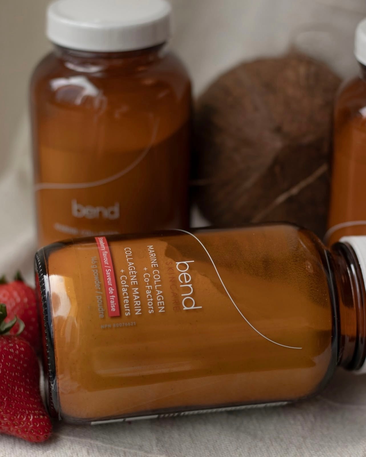 MARINE COLLAGEN + CO-FACTORS FRAISE
