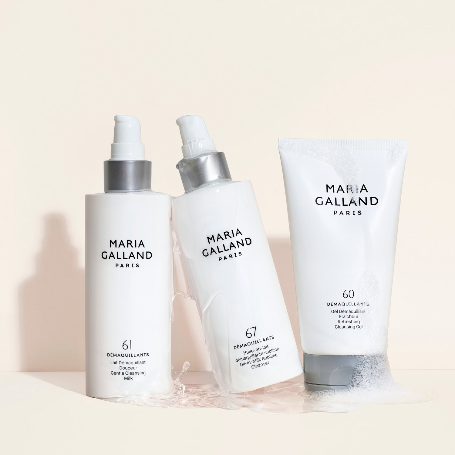 Produit de beauté Maria Galland démaquillant offert à la clinique d'esthétique Skin & Co Esthétique situé à Québec